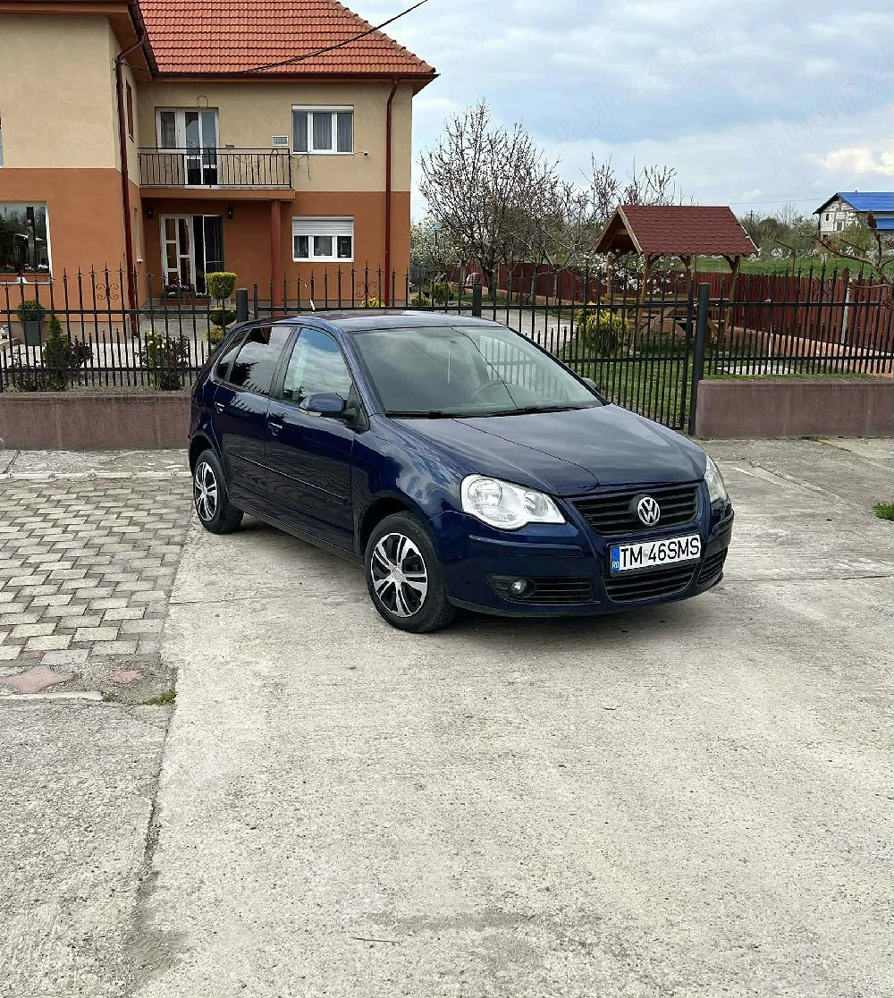 Vw polo 1.2 benzina 75 cp an 2006 acte la zi fiscal pe loc 
