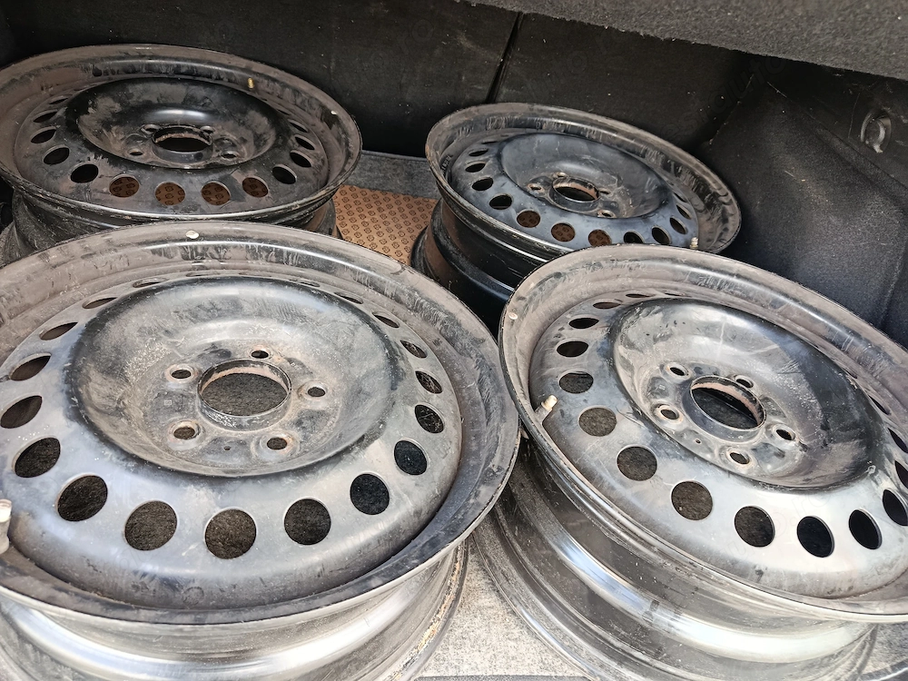 Set 4 jante oțel Dacia Duster Renault Nissan R16