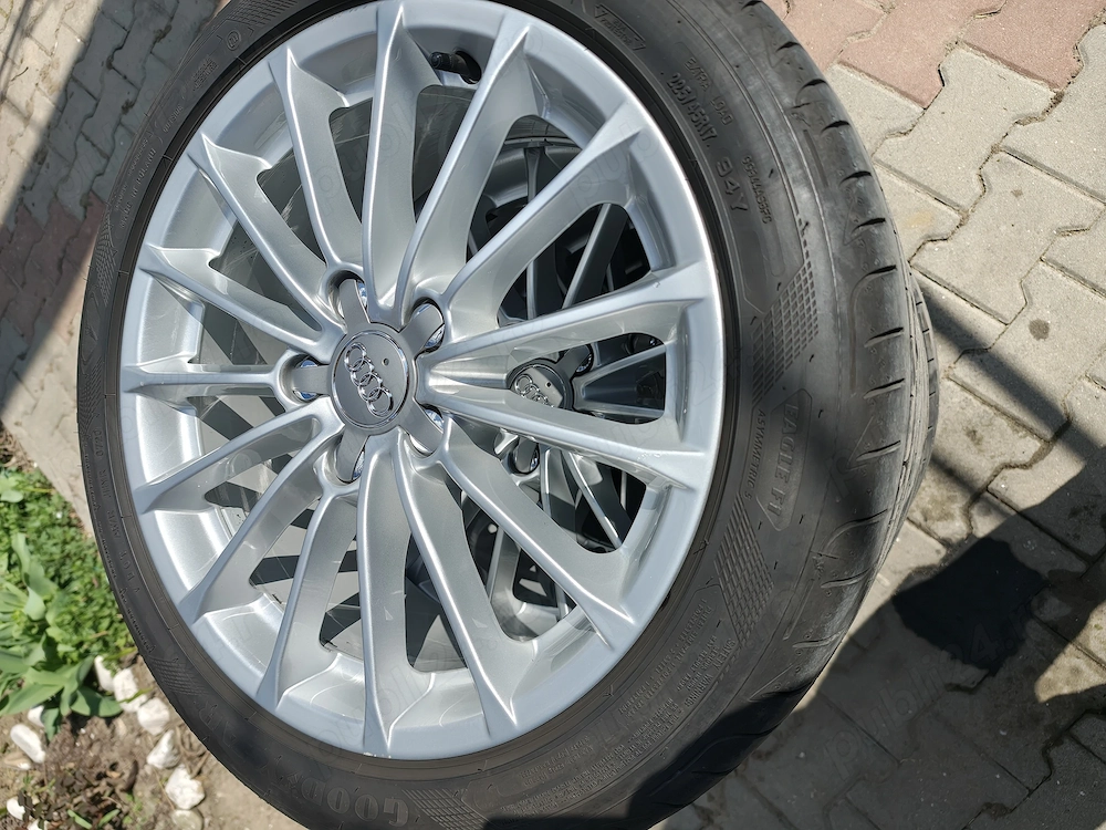 Jenti Audi A3 + anvelope de vara 225/45R17