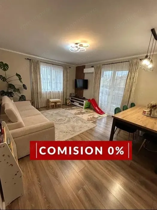 Apartament 3 camere decomandat, etaj 1, modern, parcare, Apahida
