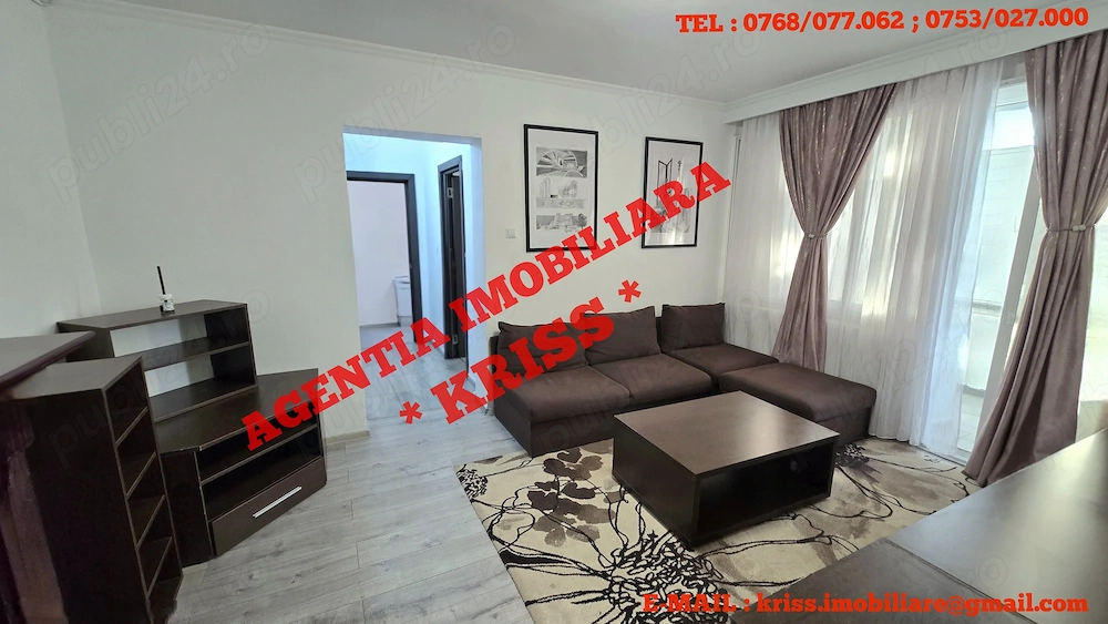 Ofertă! Apartament 3 Camere EXPO PARC Confort 1 Semidecomandat Etaj 1 Mobilat Și Utilat Complet