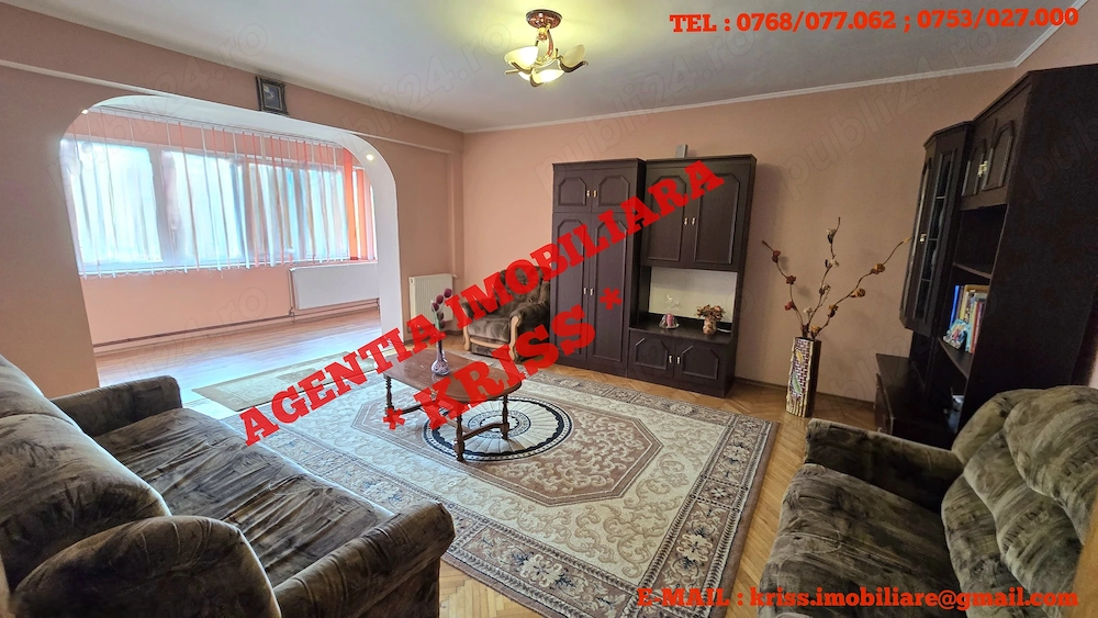 Apartament 2 Camere EREMIA GRIGORESCU Etaj 1 Confort 1 Decomandat 85 Mp. An 1999 Mobilat Și Utilat