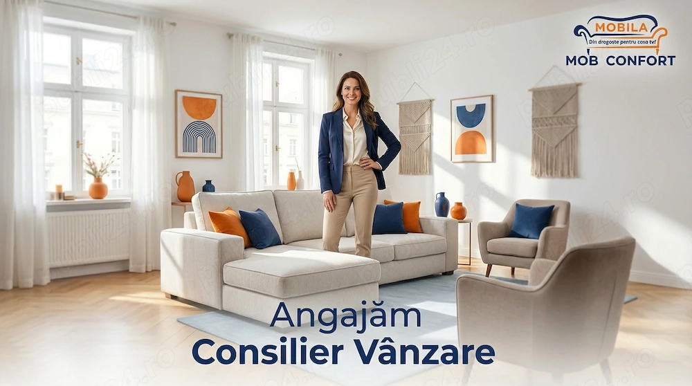 Consilier vanzare magazin mobila Mob Confort
