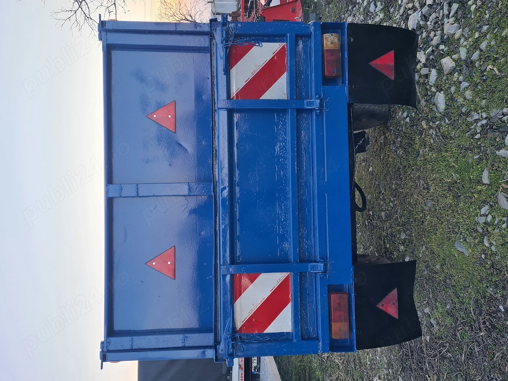 Vând Remorcă Monoax 3,5 T,Basculantă