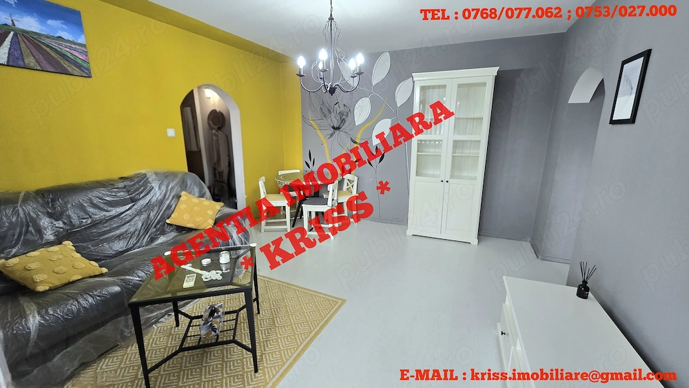 OFERTĂ!!! Apartament 2 Camere Craiovei Confort 1 Etaj Intermediar Mobilat Și Utilat Complet !
