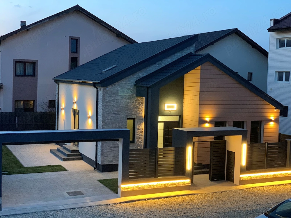 Casă nouă cu desing premiu-Parter+Mansardă-Cornetu,Ilvof,Ilfov
