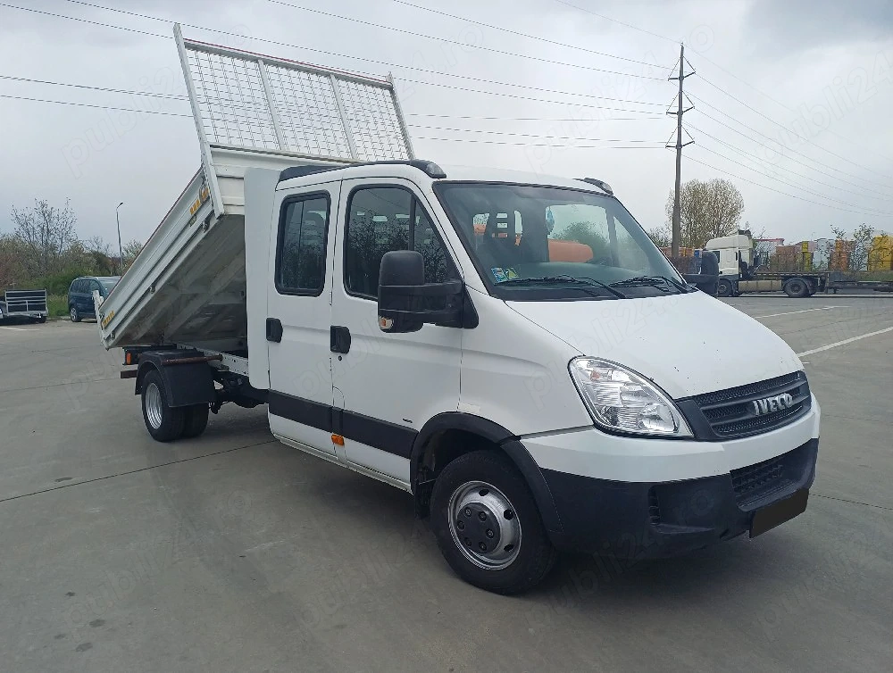 Iveco Daily doka 50C15 basculabil, RAR efectuat, 2 ,