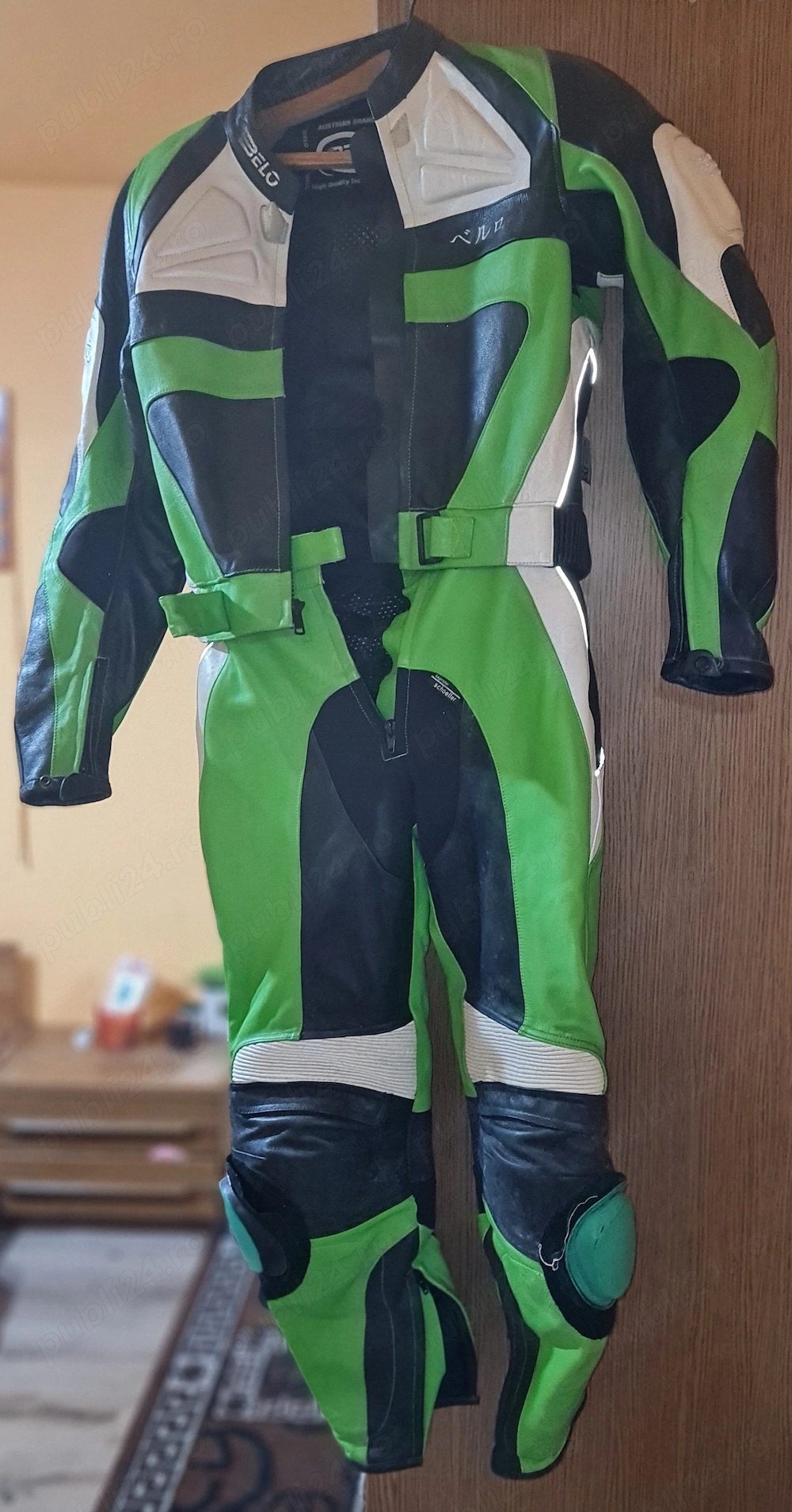Costum moto din doua bucati