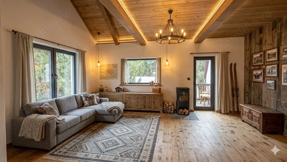 Apartament cu 4 camere 125 mp (4 garsoniere) la cheie + 60 mp pod - Busteni