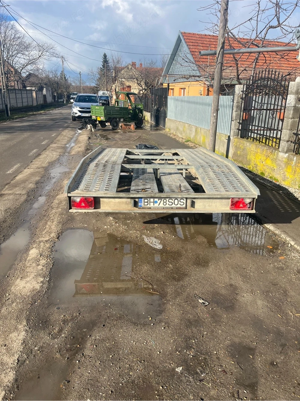 vand trealer de 2000 kg. 