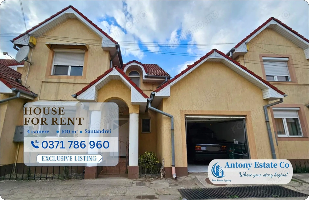 Casa de inchiriat, Cozy Nest Santandrei, Oradea