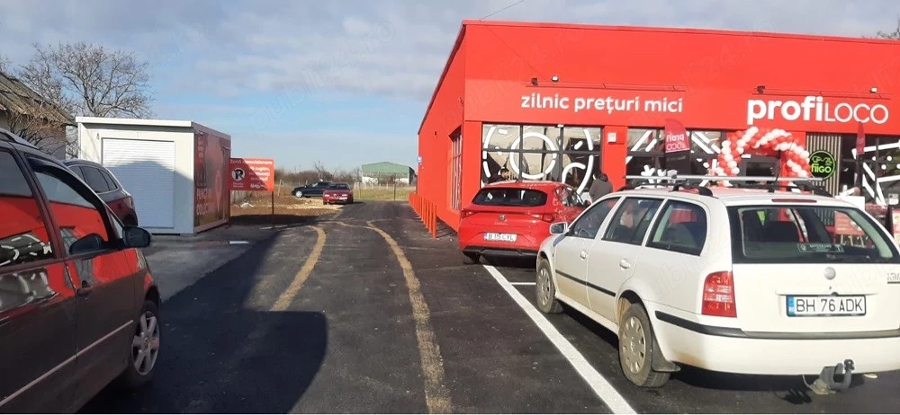 Spațiu comercial închiriat Profi   432 mp   teren 1612 mp   contract 15 ani   Or