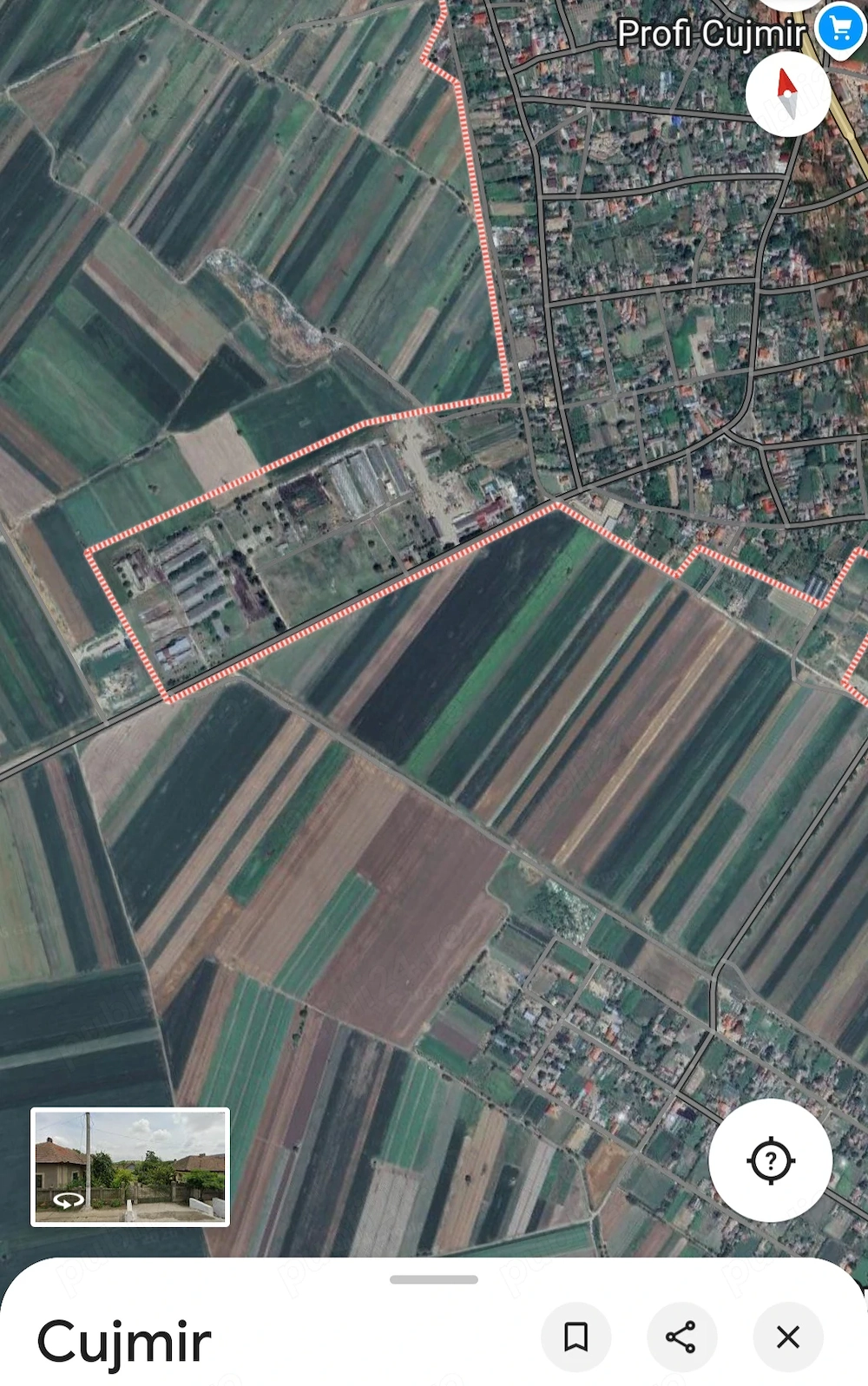 Vând teren agricol extravilan in Cujmir 