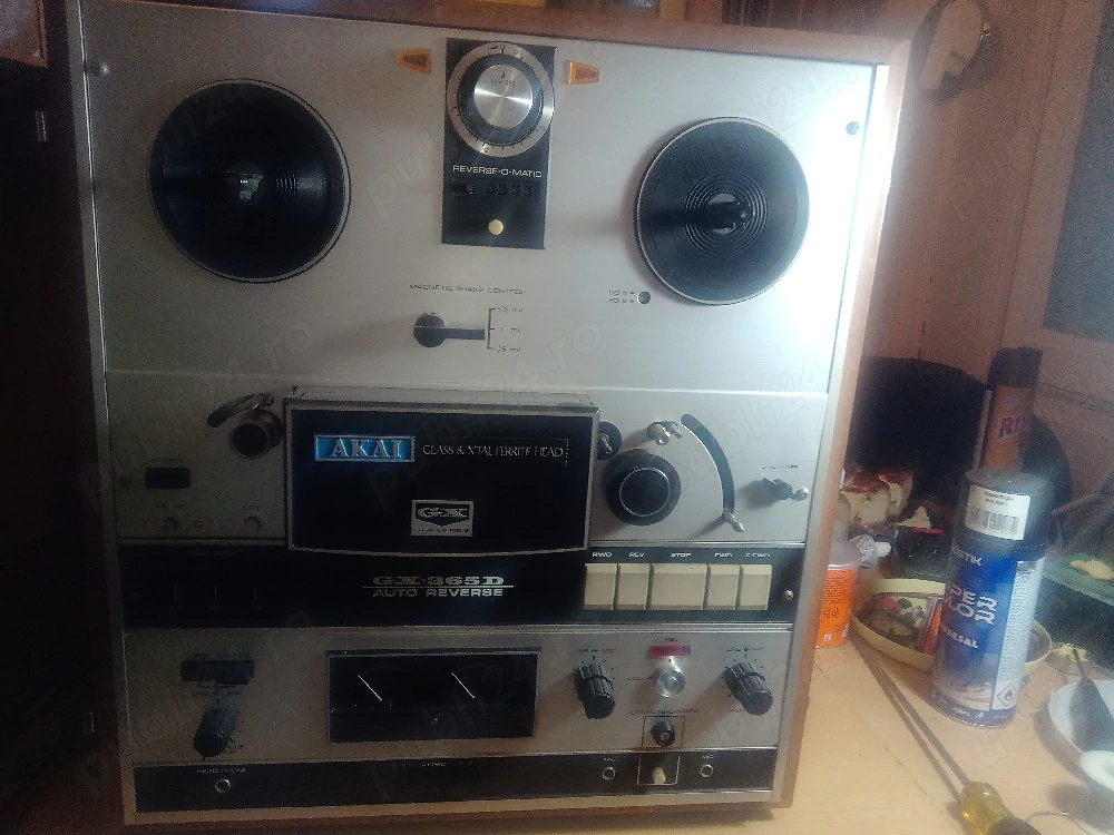 magnetofon Akai GX365D profesional cu posibilitate de funct.cu viteza 38