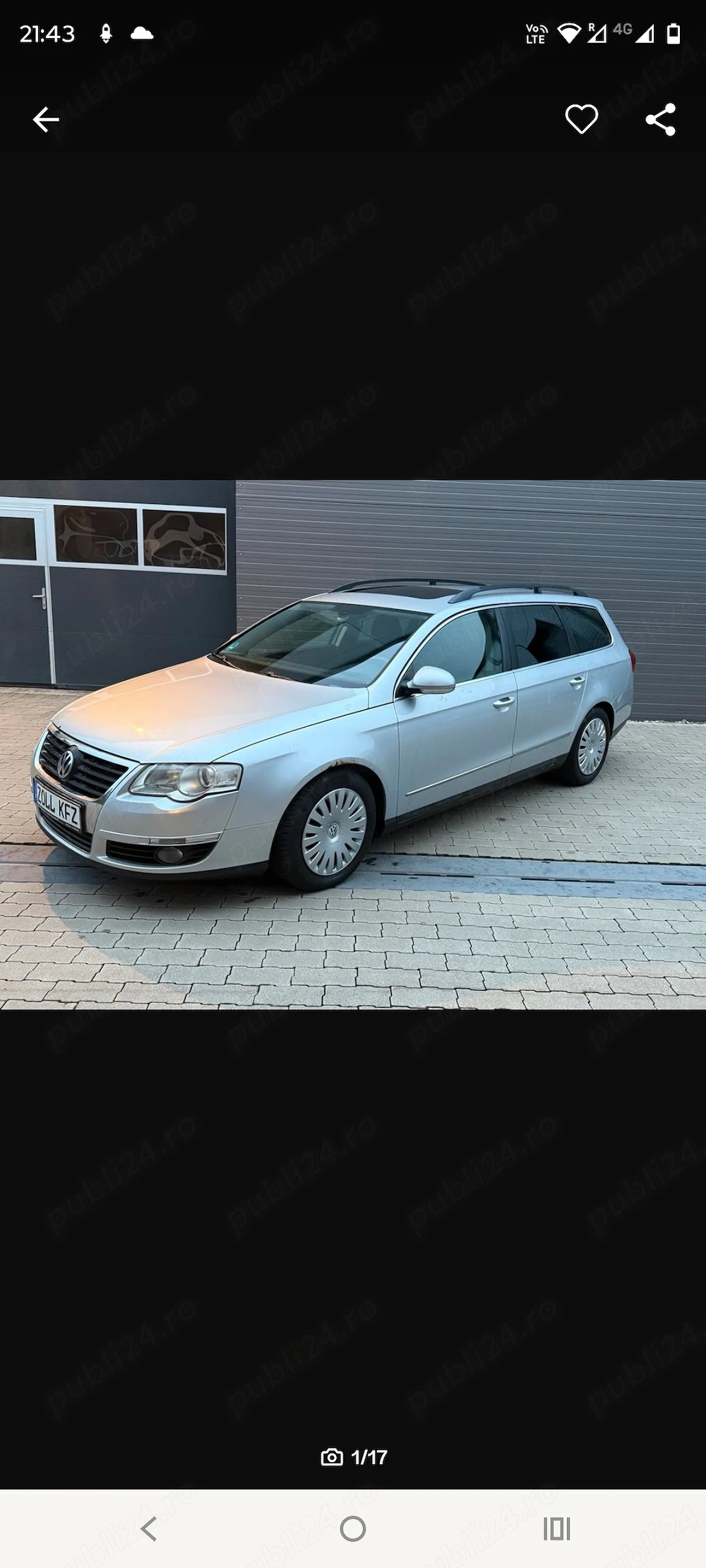 Dezmembrez vw passat an 2009 motor de 2.0 