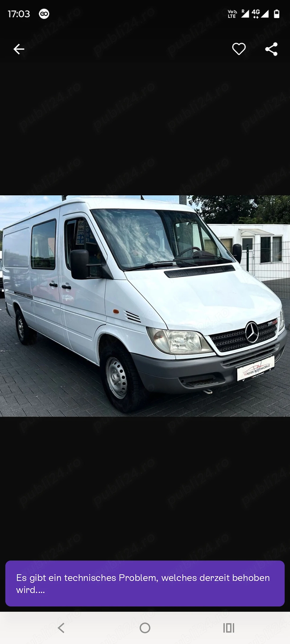 Dezmembrez Mercedes sprinter 313 motor 2.2
