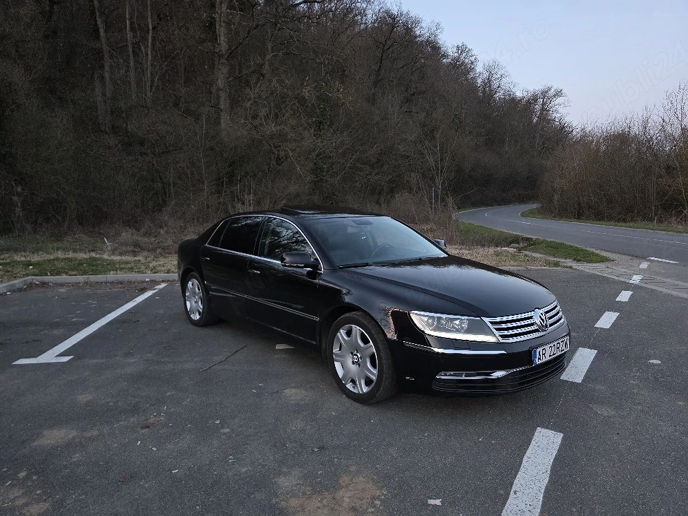 Volkswagen Phaeton Long - 3.0 TDI 240Cp E5 - 4 Locuri Individuale, Masaj, Ventilatie, Jante Bentley
