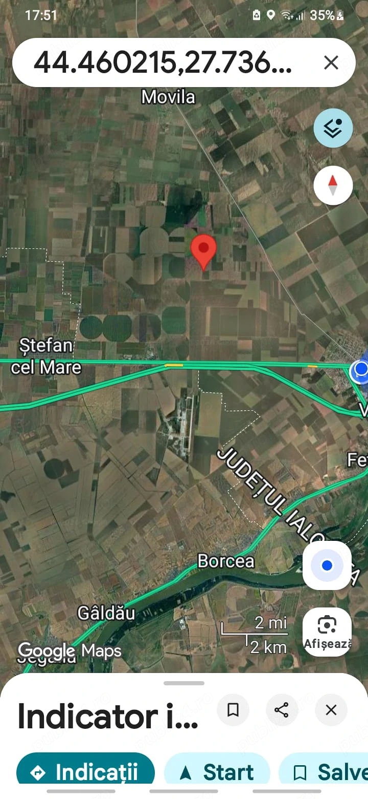 Extravilan Fetești !