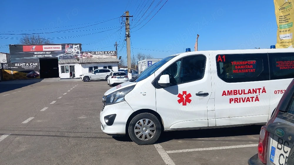 servicii de transport medical asistat și neasistat 