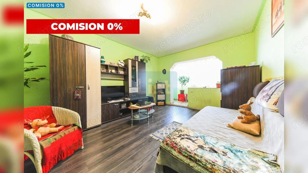Comision 0 %  Apartament decomandat 3 camere, etajul 3/5