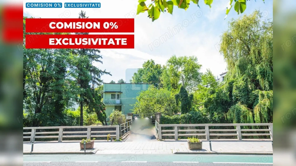 Teren generos și casă deosebită lângă Parcul Central