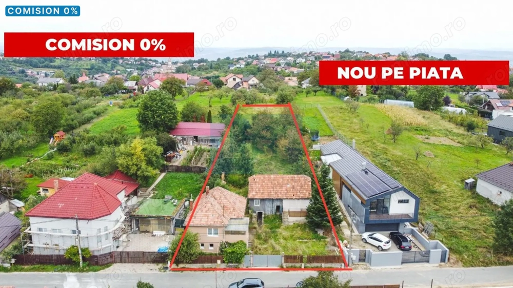 Teren Feleacu | 1800mp | Cu utilitati 