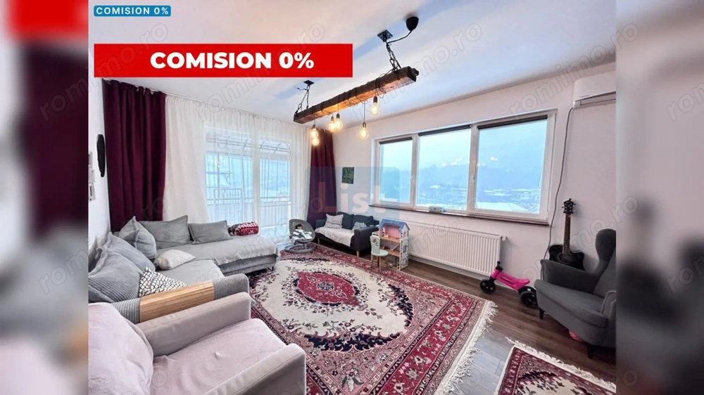 Apartament 3 camere, decomandat,etaj 1 + garaj + curte,zona Campului┃
