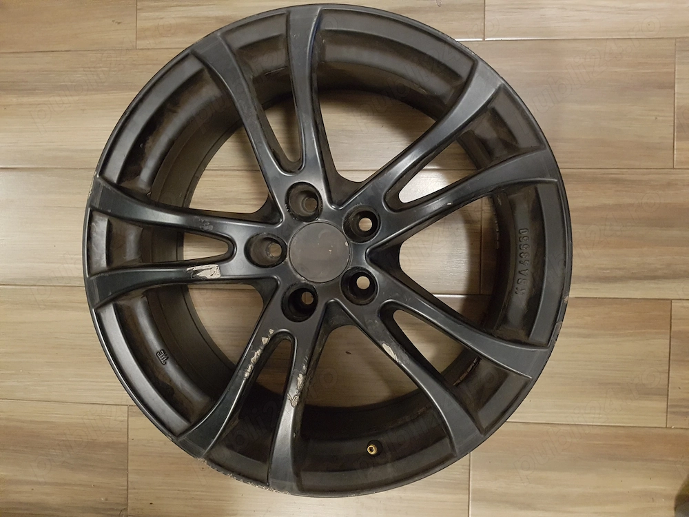 Vand set 4 jante aliaj R18 cu prindere 5 x 114,3 și lățime 8j, culoare negru, pentru Lexus, Toyota 
