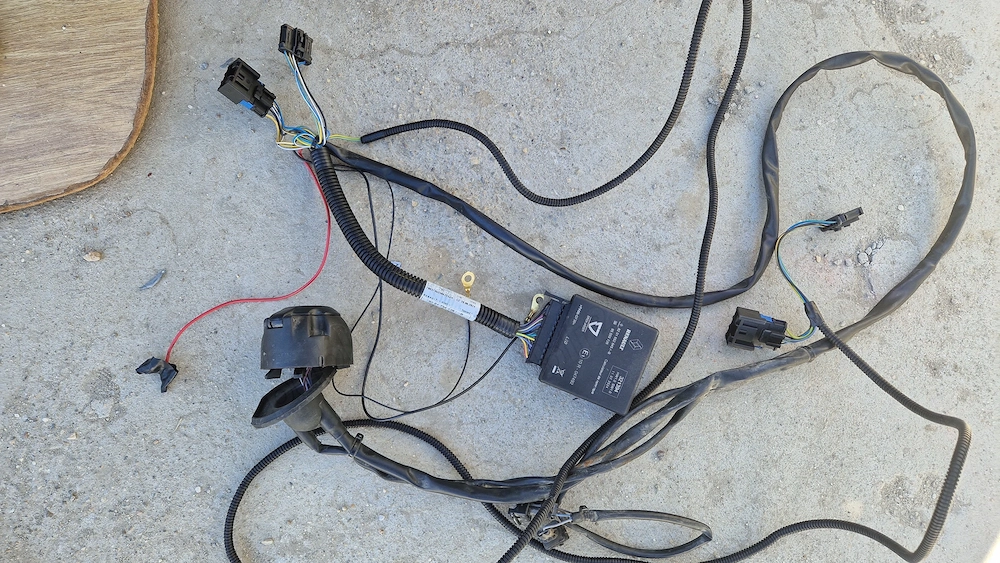 Vand modul carlig remorcare