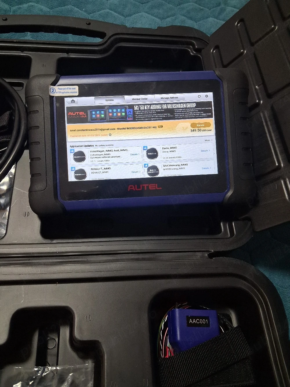 vand tester programator chei autel im508