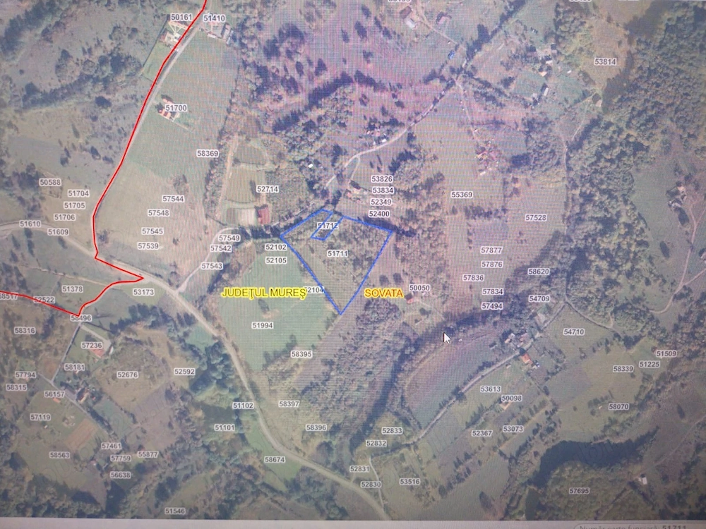 Teren Sovata de vanzare 170 arii