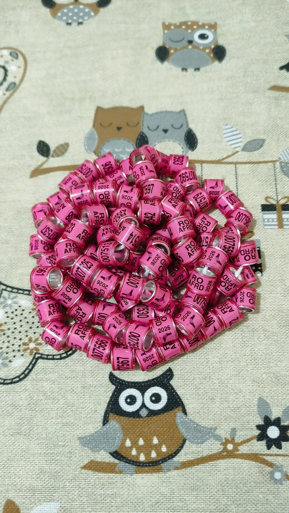 inele porumbei de asociatie UCP 2026