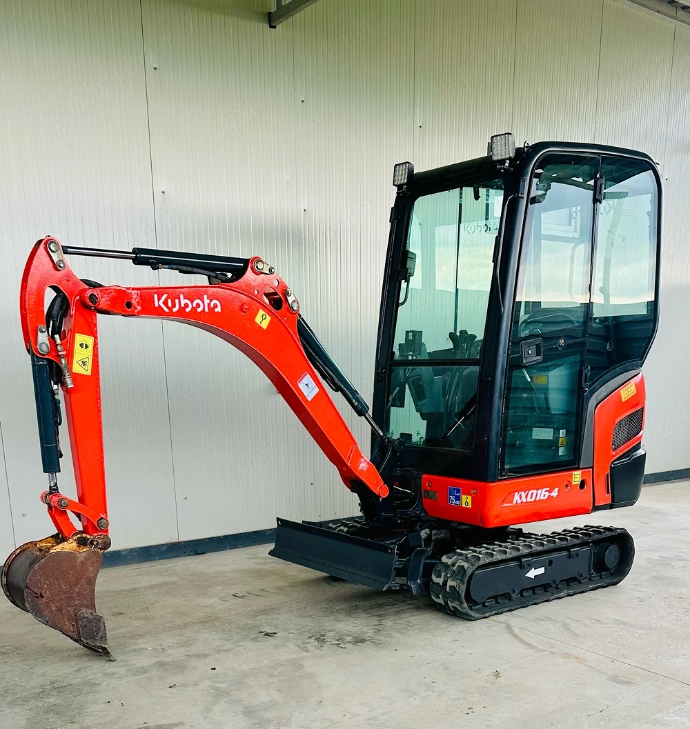 miniexcavator kubota 2015 