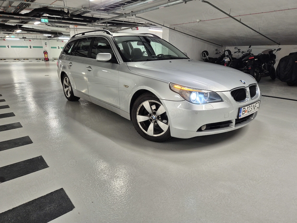 BMW 520D 2007 Trapa Full Piele Navi Scaune electrice BiXenon Adaptive