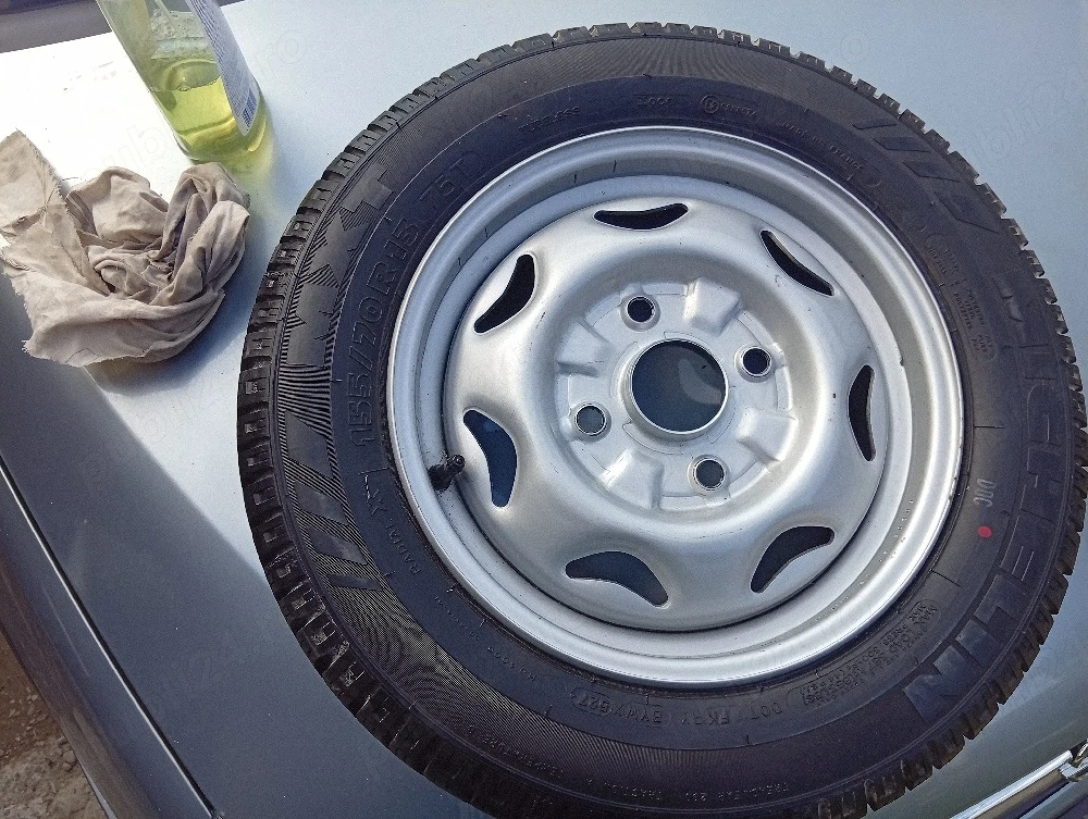 Roata 155/70/13 nouă, nu sa montat!