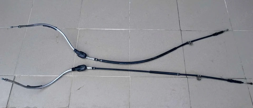 Set cabluri frână mână, cu ghidaje, Audi, Skoda, Seat, Vw