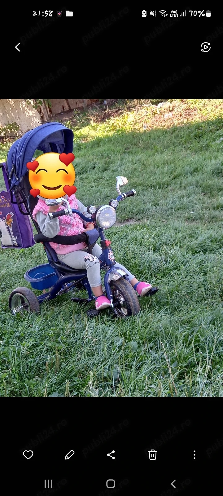 Tricicletă de copii 