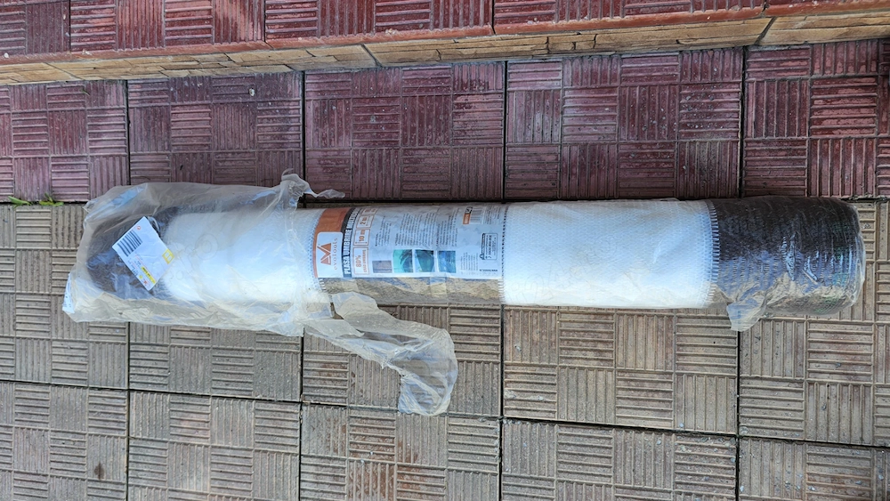 plasa umbrire maro-alb Evotools,lungime 10