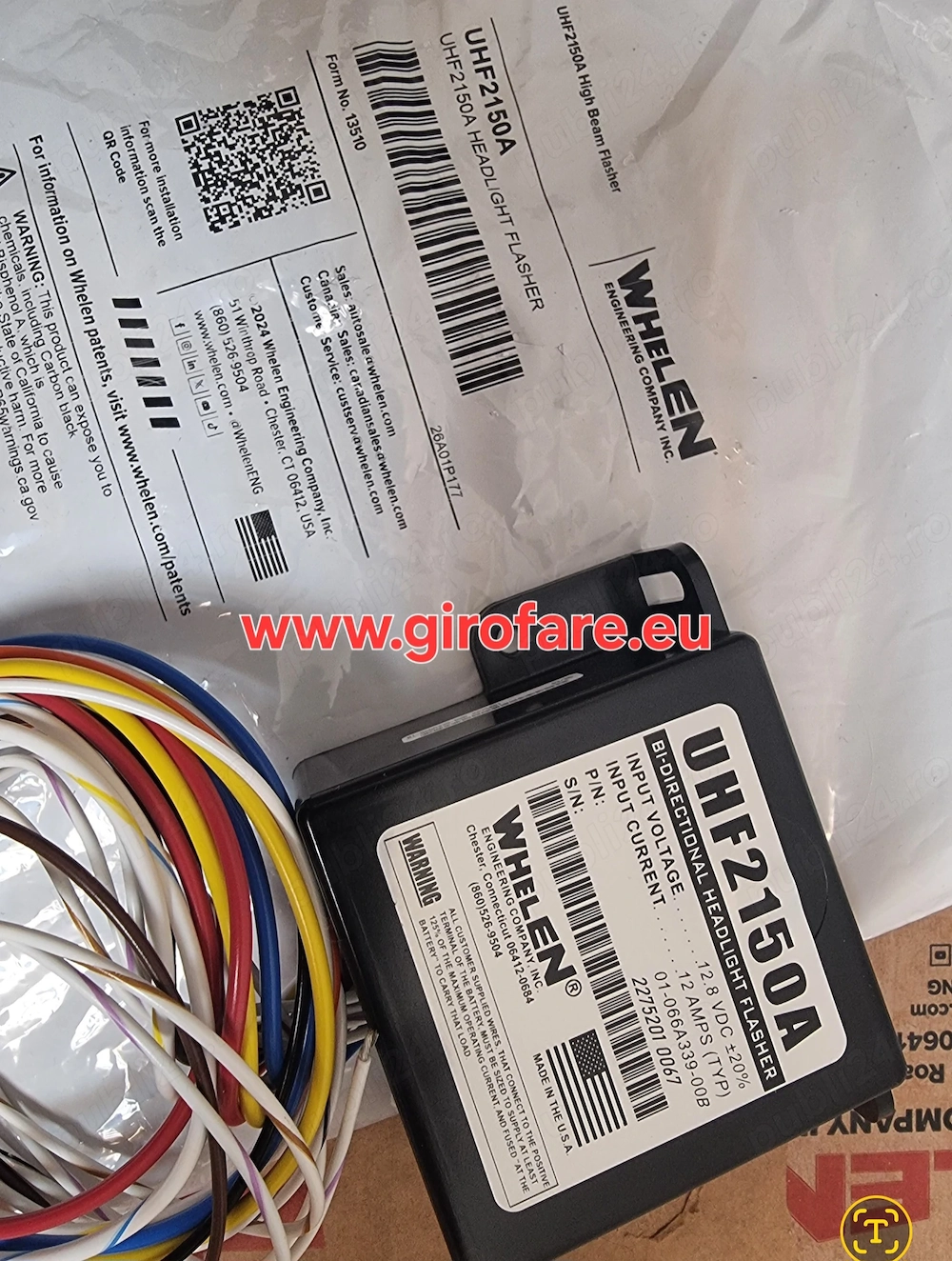 Unitate putere stroboscopica faruri wig wag 