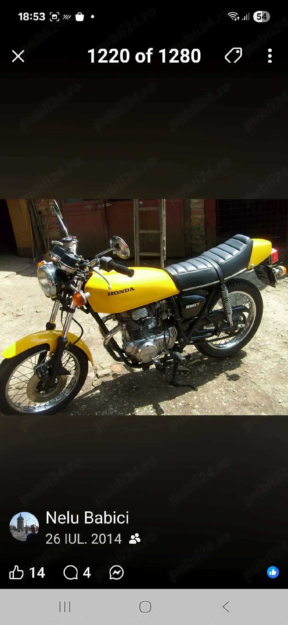 Vand Honda 250 cmc  la 1500 euro negociabil