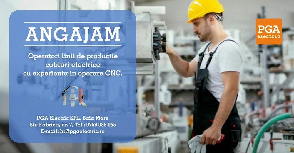 OPERATOR   linii de productie cabluri electrice