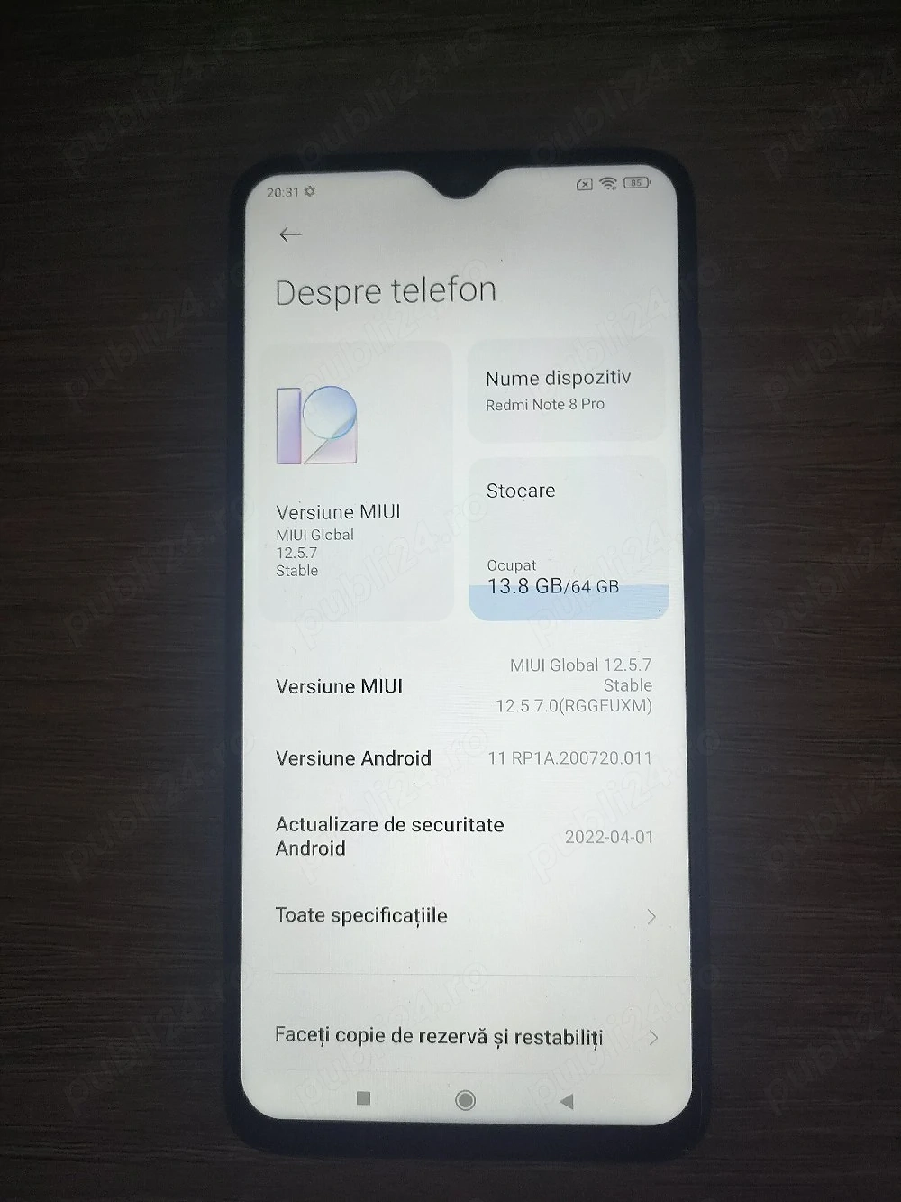xiaomi redmi note 8 pro functional.