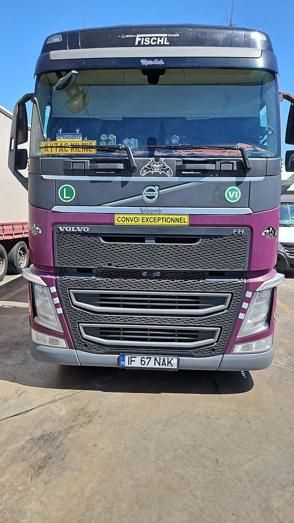 Volvo FH cu semiremorca DINKEL