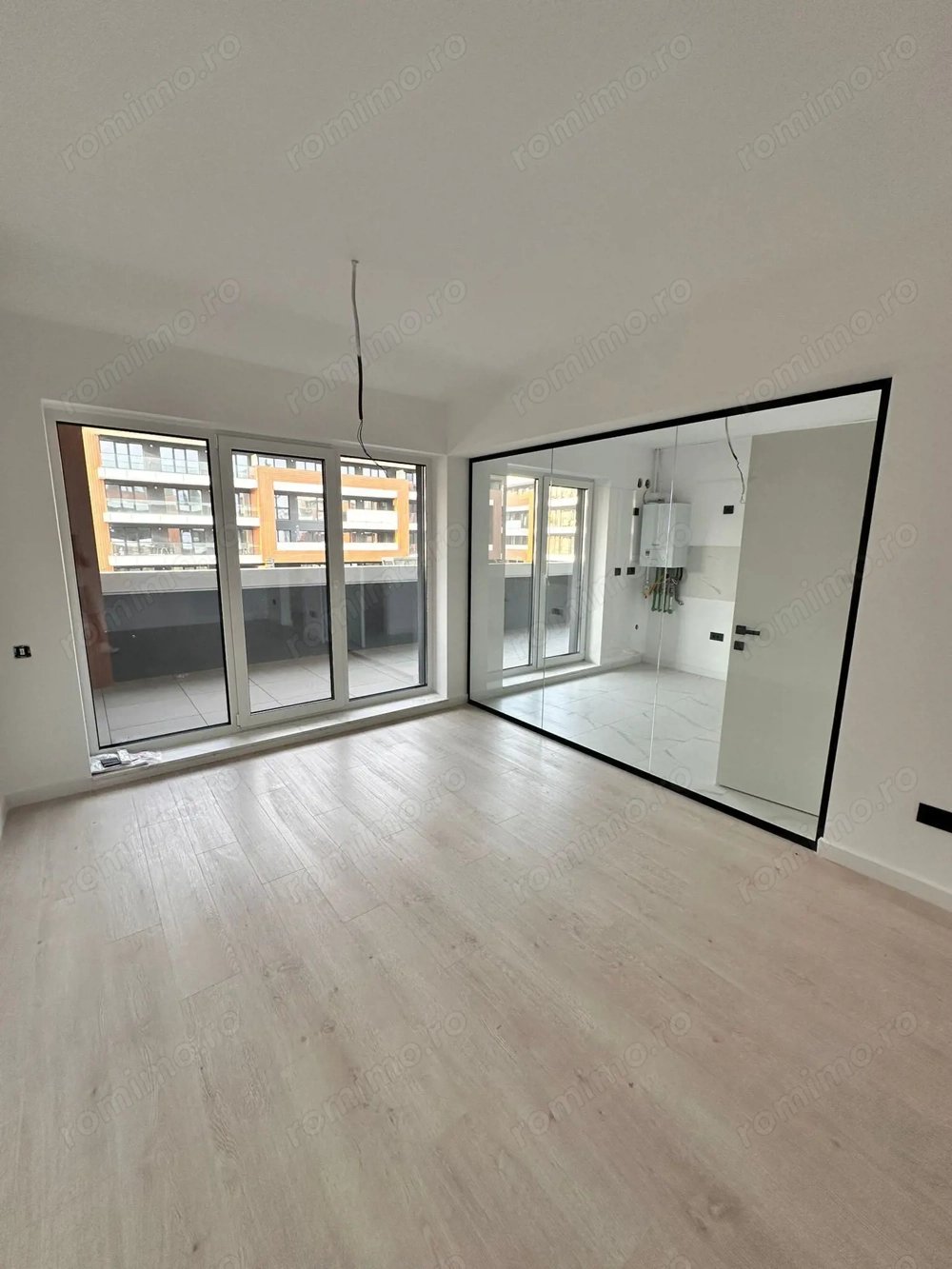 Apartament 2 camere de inchiriat nemobilat, bloc rezidențial nou, Pallady