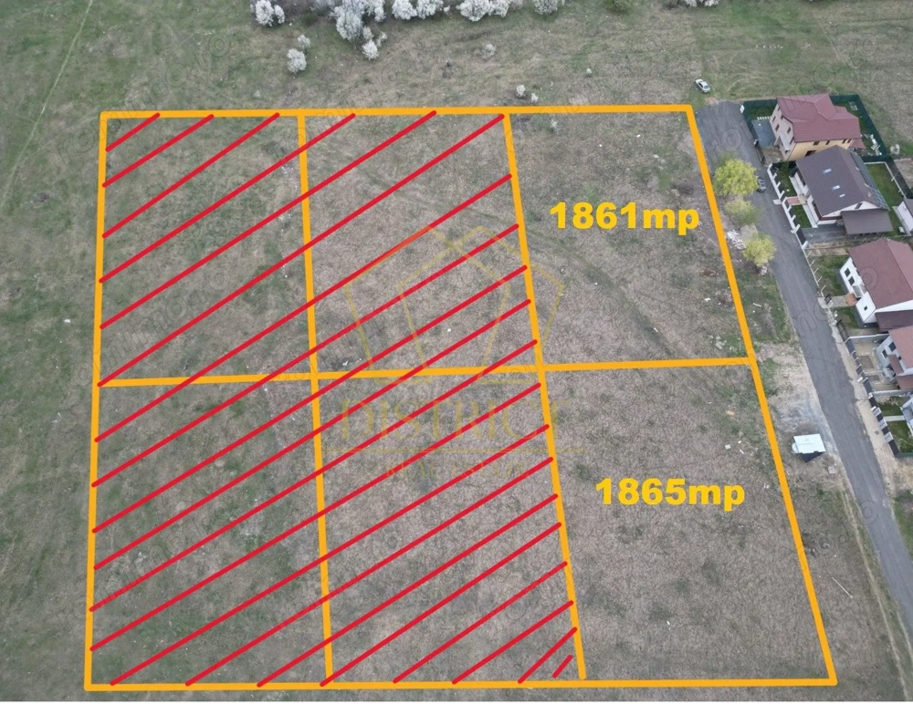 Parcele de teren pentru bloc P+3E+Er | Giroc