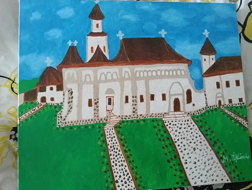 Vind pictura in ulei pe panza 