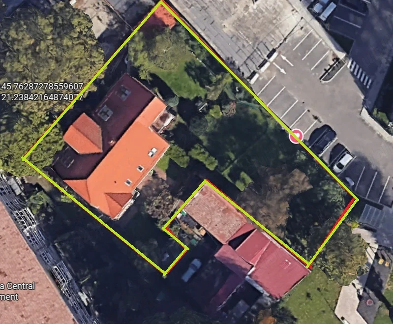 Teren dezvoltare 1143 mp   P+7 zonă Vivalia, ISHO   colț, front stradal generos