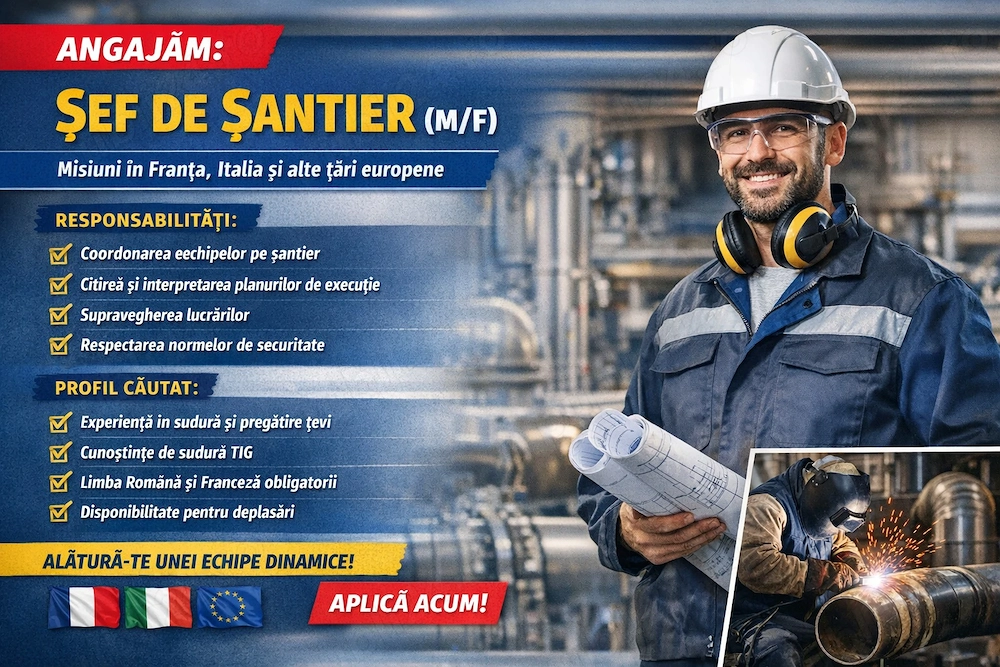 Șef de Șantier (M F) -Franta