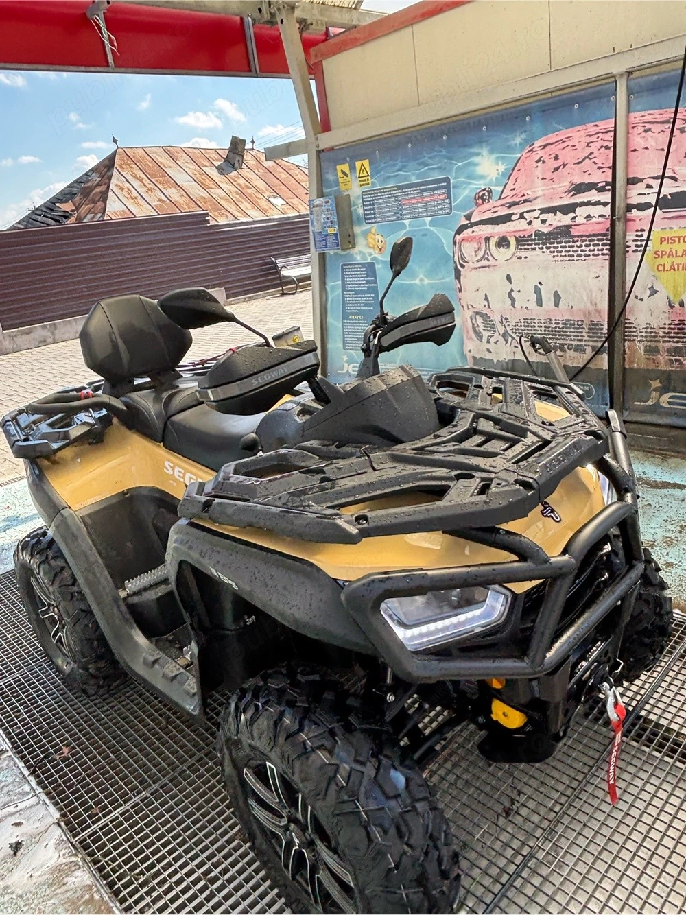 vand atv marca  segway, model at 10, impecabil din toate punctele de vedere , cu garntie 