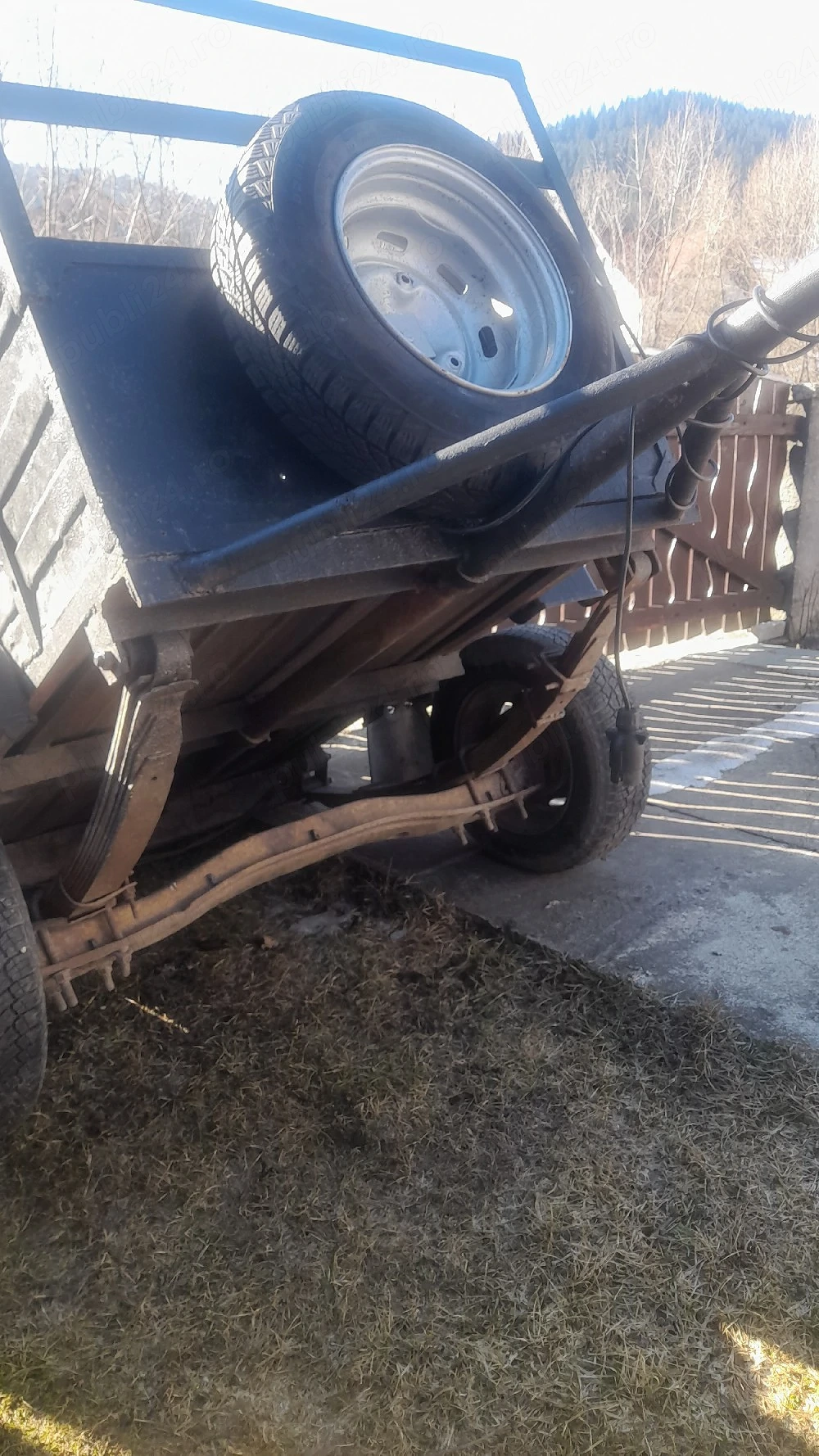 remorcă 500kg fără acte 